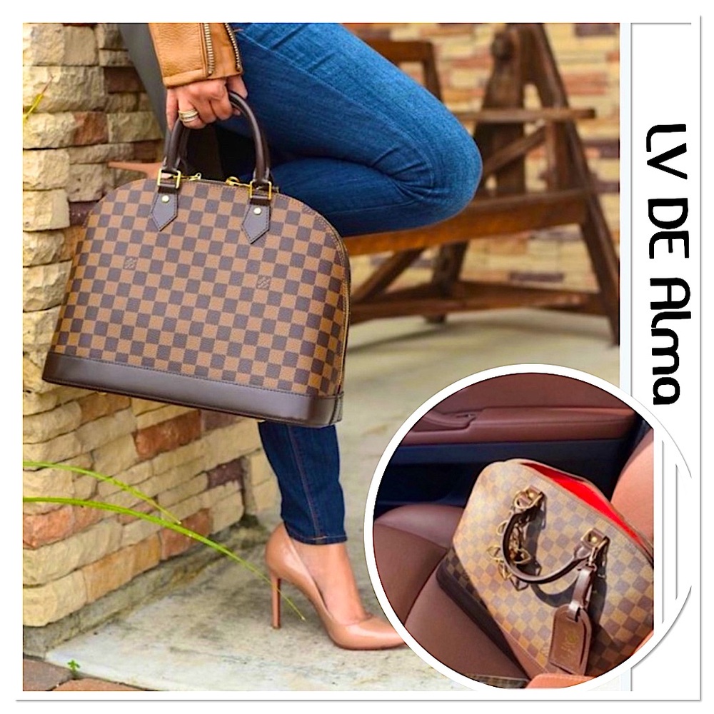 Louis Vuitton Damier Ebene Alma PM